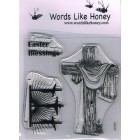 Stamp Set - Easter Crosses And Words